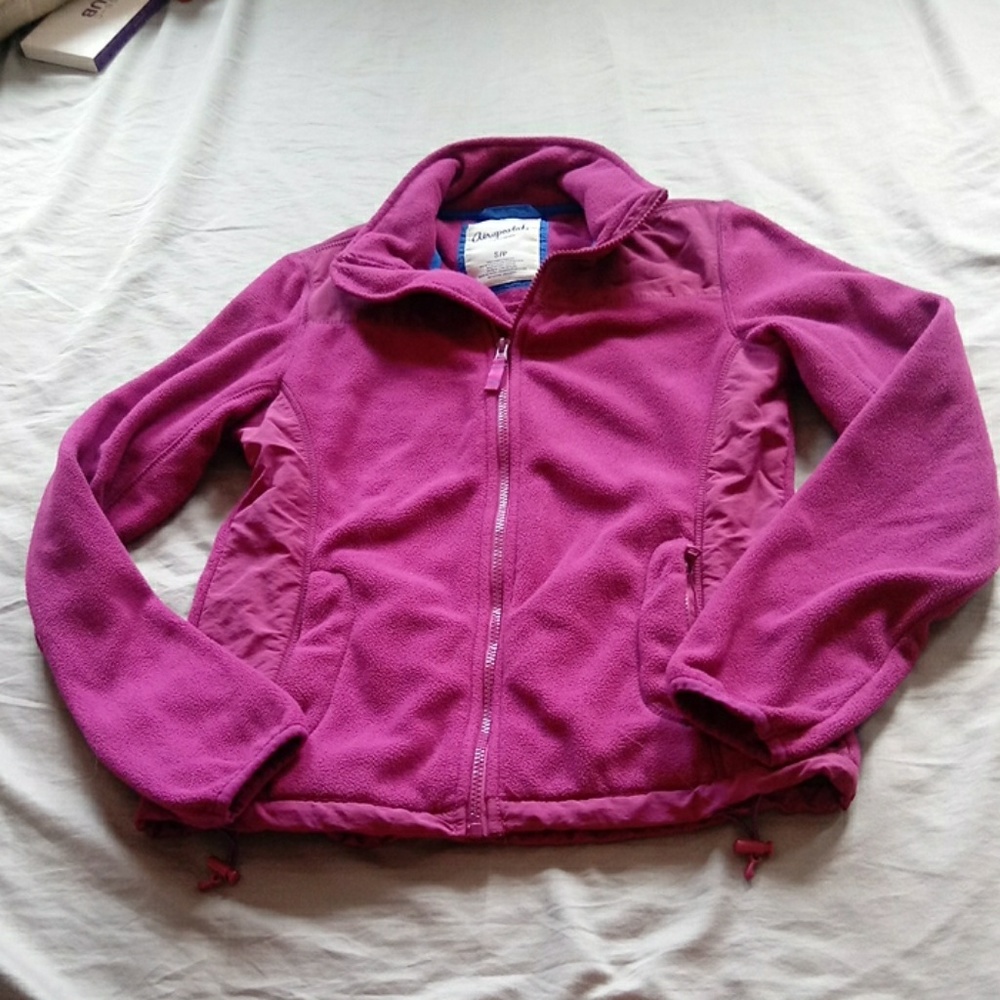 Aeropostale size small fleece zippered jacket